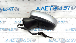 Side mirror left Mazda 6 13-16 6 pins, BSM, turn signal, silver, scratches, chips