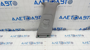 Upper center pillar trim belt right Hyundai Elantra AD 17-20 gray, scratches, broken mount