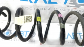 Rear left spring Hyundai Elantra AD 17-20 stiffness pink yellow gray
