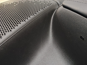 Door trim card front right Dodge Journey 11- black with black insert leather, armrest leather, black stitching, scratch