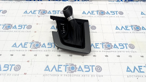 Automatic transmission handle with shifter cover Hyundai Elantra AD 17-20 rubber, scratches on cover, abrasions on rubber