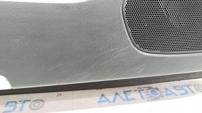 Door trim card front left Mazda 6 16-17 touring, BOSE, black leather, chrome insert, scratches, for cleaning
