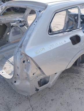 Quarter wing rear right Volvo V90 17-22 usa silver, on the body
