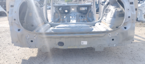 Rear panel Volvo V90 17-22 usa 2 parts, silver, on the body