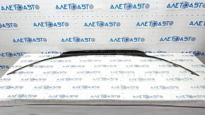 Front bumper lip Hyundai Elantra AD 17-18 prerest, crack in fasteners, scratches