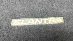 Carpet interior front right Hyundai Elantra AD 17-20 cloth black, for cleaning