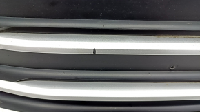 Radiator grill grill Hyundai Elantra AD 17-18 prerest, matte chrome, with emblem, scratches, sand, non-factory holes