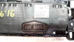 Climate control with display Mazda 6 16-17 rest auto, worn buttons