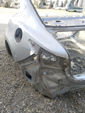 Quarter wing rear left Mazda 6 13-17 on the body, silver, dented, bumps