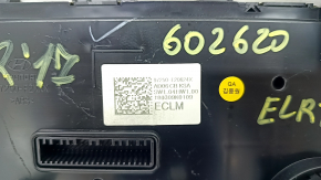 Climate control Hyundai Elantra AD 17-18 manual, scratches on glass and trim