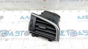 Right dashboard air duct deflector Mazda 6 16-17 black, with chrome, break