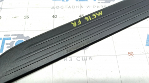 Door sill trim front outer right Mazda 6 13-21 black, scratches