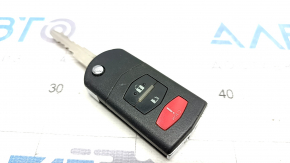 Mazda 6 13-21 3-button key, folding, worn