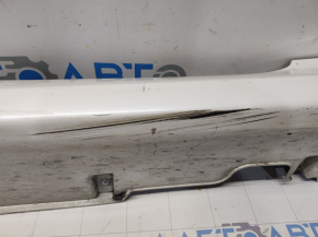 Right threshold Hyundai Sonata 11-15 hybrid white WHC, scratches