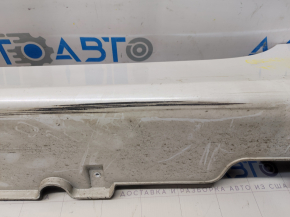 Left threshold Hyundai Sonata 11-15 hybrid white WHC, scratches