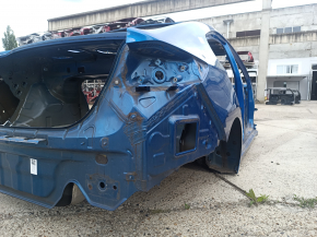 Quarter wing rear right Hyundai Elantra AD 17-20 on the body, blue dent