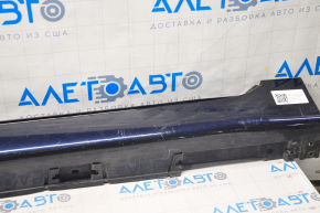 Threshold left Lexus GS350 GS450h 08-11 blue, dent, scratches