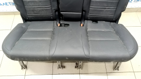 Rear row of seats 2nd row Lexus NX200t NX300h 15-17 leather, black, Base, for cleaning, dented leather