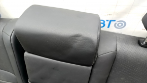 Rear row of seats 2nd row Lexus NX200t NX300h 15-17 leather, black, Base, for cleaning, dented leather