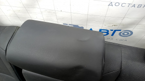 Rear row of seats 2nd row Lexus NX200t NX300h 15-17 leather, black, Base, for cleaning, dented leather