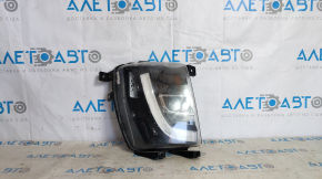 Fog lamp PTF right Tesla Model X 16-21 BASE sand, for polishing