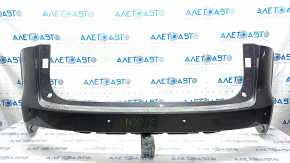 Rear bumper bare Lexus NX200t NX300h 15-17 for parking sensors, graphite