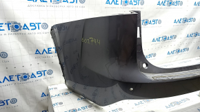 Rear bumper bare Lexus NX200t NX300h 15-17 for parking sensors, graphite