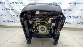 Passenger seat Lexus NX200t NX300h 15-17 with airbag, electric, heating, ventilation, black leather, Base, for cleaning, scratches, dented leather