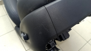Passenger seat Lexus NX200t NX300h 15-17 with airbag, electric, heating, ventilation, black leather, Base, for cleaning, scratches, dented leather