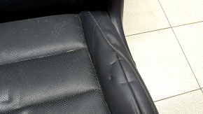 Driver's seat Lexus NX200t NX300h 15-17 with airbag, electric, heating, ventilation, black leather, Base, for cleaning, dented leather