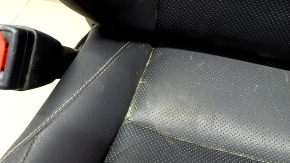 Driver's seat Lexus NX200t NX300h 15-17 with airbag, electric, heating, ventilation, black leather, Base, for cleaning, dented leather