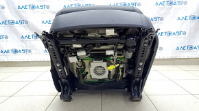 Driver's seat Lexus NX200t NX300h 15-17 with airbag, electric, heating, ventilation, black leather, Base, for cleaning, dented leather