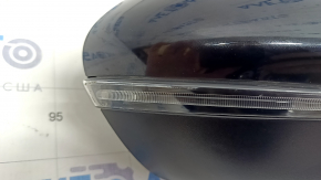 Side mirror right Alfa Romeo Stelvio 18-20 8+6 pins, black, turn signal, heated, scratches on plastic
