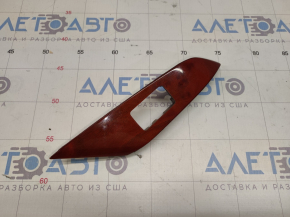 Rear left window lift control trim Lexus RX350 RX450h 10-15 in light wood