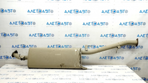 Exhaust line middle part Lexus NX200t 15-17 is crushed