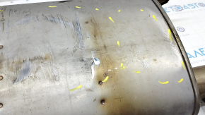 Exhaust line middle part Lexus NX200t 15-17 is crushed
