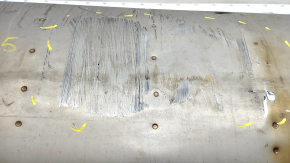 Exhaust line middle part Lexus NX200t 15-17 is crushed