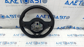 Naked steering wheel Alfa Romeo Stelvio 18 leather black, dry cleanable, scratches