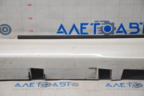 Left threshold Ford Fusion mk5 13-20 white UG, with seal, scratches, rubbed