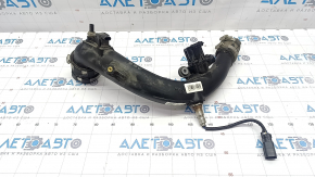 Air duct for turbine assembly Alfa Romeo Stelvio 18- 2.0T with temperature sensor and lambda probe