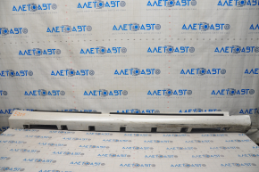 Right threshold Ford Fusion mk5 13-20 white UG, with seal, rubbed, crack, broken fasteners