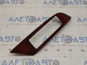 Front left window lift control trim Lexus RX350 RX450h 10-15 in light wood
