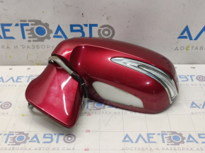 Side mirror left Lexus RX350 RX450h 10-15 14 pins, auto-dimming, turn signal, backlight, red 3R1