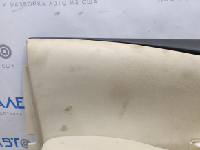 Door trim card front left Lexus RX350 RX450h 10-15 beige with beige insert leather, armrest leather, for seat memory, for cleaning, dented leather