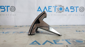 Tesla Model X Front Radiator Grill Emblem 16-21 Cracks, Sand