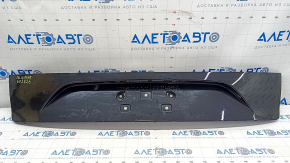 Lower boot lid trim Alfa Romeo Stelvio 18-20 black, non-factory holes, scratches