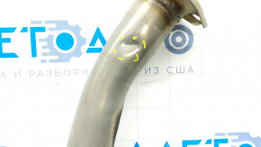 Muffler rear part with barrel Lexus NX200t 15-17 dented
