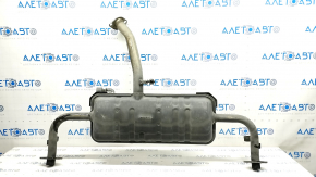 Muffler rear part with barrel Lexus NX200t 15-17 dented