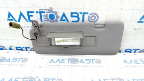 Left visor Alfa Romeo Stelvio 18-21 gray with backlight, Home link, for cleaning