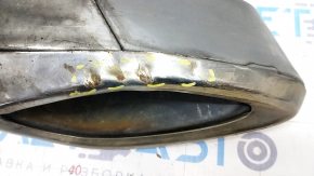 Right muffler tip Lexus NX200t 15-17 on the bumper, dented